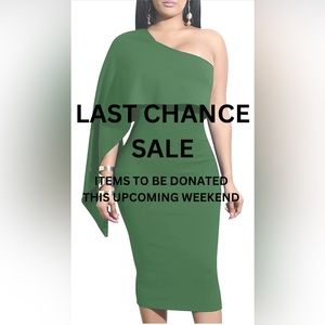MIDI Dress One Shoulder Women’s US Medium Emerald Green Wedding Guest Dress